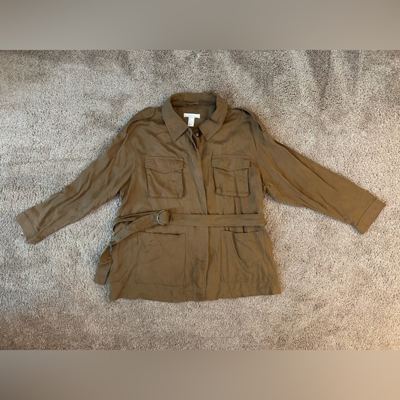 H&M Lightweight Utility Jacket – Size Large - Picture 1 of 8